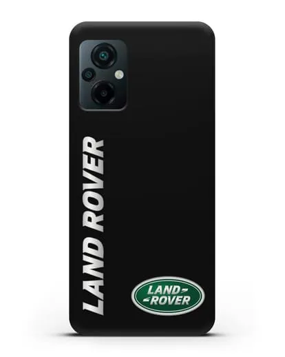 Чехол с надписью Land Rover и логотипом силиконовый для Xiaomi Poco M5