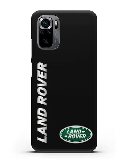 Чехол с надписью Land Rover и логотипом силиконовый для Xiaomi Poco M5s