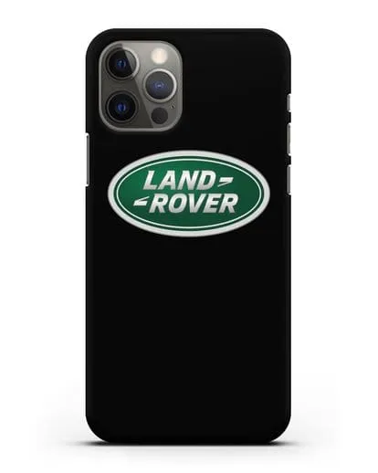 Чехол с логотипом Land Rover силиконовый для iPhone 12 Pro