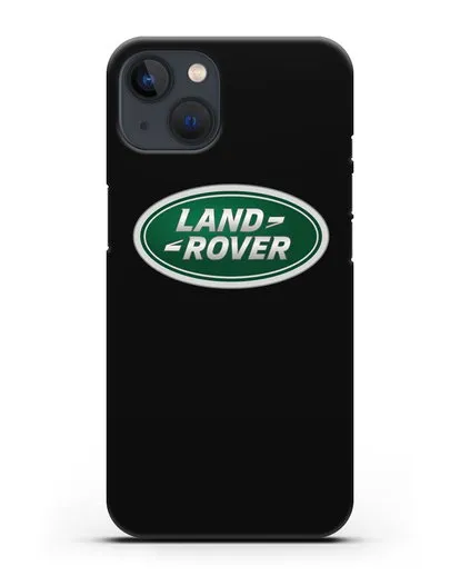Чехол с логотипом Land Rover силиконовый для iPhone 13