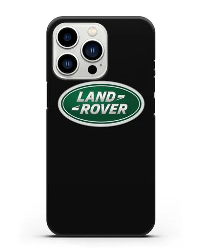 Чехол с логотипом Land Rover силиконовый для iPhone 13 Pro