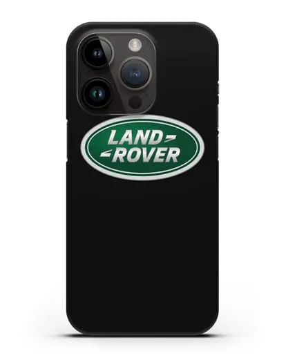Чехол с логотипом Land Rover силиконовый для iPhone 14 Pro