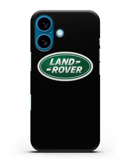 Чехол с логотипом Land Rover силиконовый для iPhone 16
