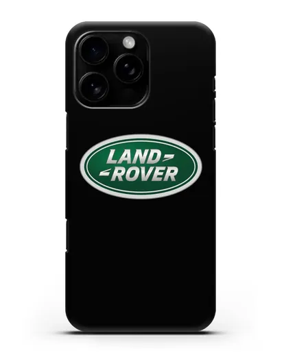 Чехол с логотипом Land Rover силиконовый для iPhone 16 Pro Max