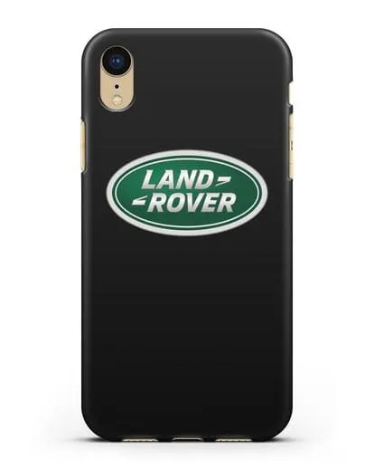 Чехол с логотипом Land Rover силиконовый для iPhone XR