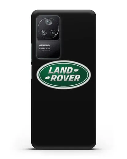 Чехол с логотипом Land Rover силиконовый для Xiaomi Poco F4