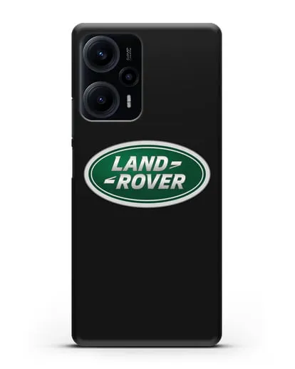 Чехол с логотипом Land Rover силиконовый для Xiaomi Poco F5