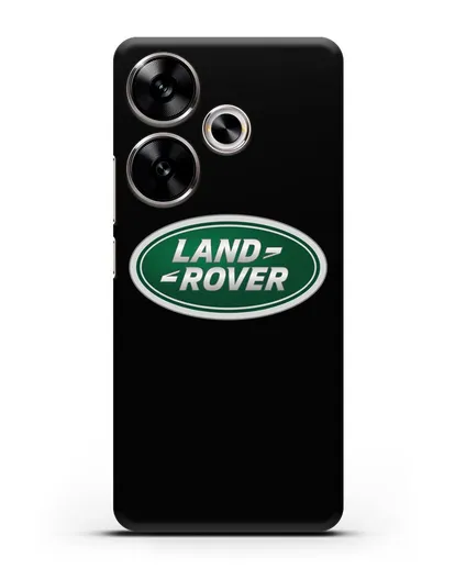 Чехол с логотипом Land Rover силиконовый для Xiaomi Poco F6