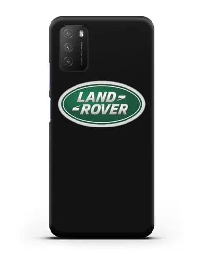 Чехол с логотипом Land Rover силиконовый для Xiaomi Poco M3