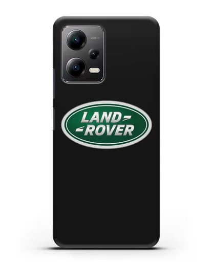 Чехол с логотипом Land Rover силиконовый для Xiaomi Poco X5