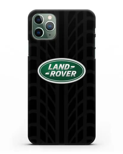 Чехол с эмблемой Land Rover с протектором шин силиконовый для iPhone 11 Pro Max