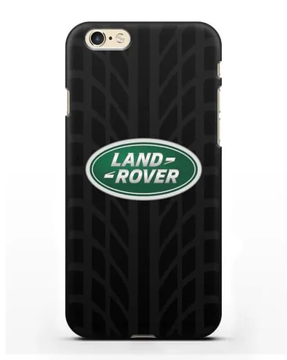 Чехол с эмблемой Land Rover с протектором шин силиконовый для iPhone 6s