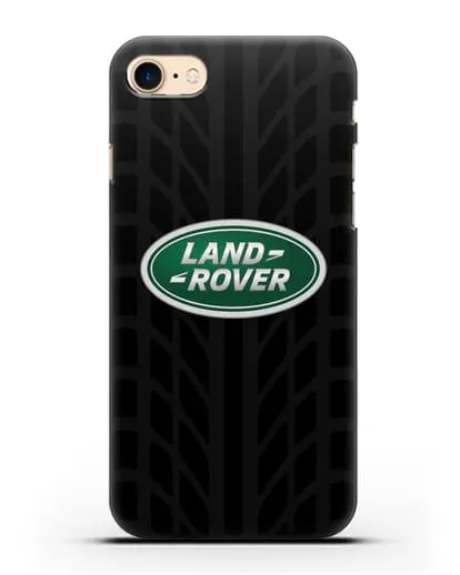 Чехол с эмблемой Land Rover с протектором шин силиконовый для iPhone 7