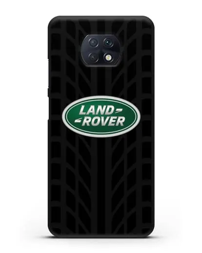 Чехол с эмблемой Land Rover с протектором шин силиконовый для Xiaomi Redmi Note 9T