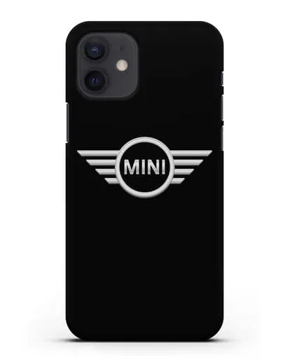 Чехол с логотипом Mini силиконовый для iPhone 12