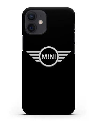 Чехол с логотипом Mini силиконовый для iPhone 12 mini