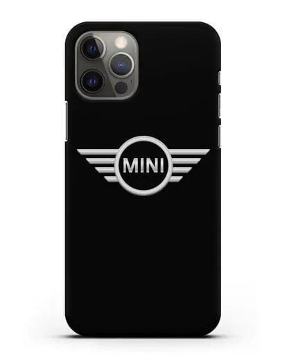 Чехол с логотипом Mini силиконовый для iPhone 12 Pro