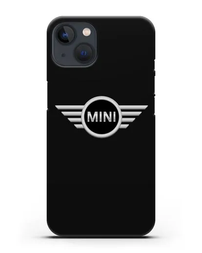 Чехол с логотипом Mini силиконовый для iPhone 13