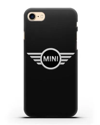 Чехол с логотипом Mini силиконовый для iPhone 7