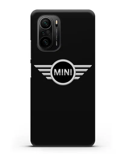 Чехол с логотипом Mini силиконовый для Xiaomi Poco F3