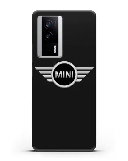 Чехол с логотипом Mini силиконовый для Xiaomi Poco F5 Pro
