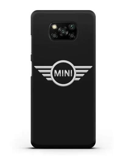 Чехол с логотипом Mini силиконовый для Xiaomi Poco X3