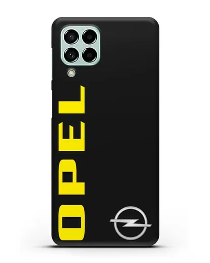 Чехол с надписью Opel и логотипом силиконовый для Samsung Galaxy M53 [SM-M536]