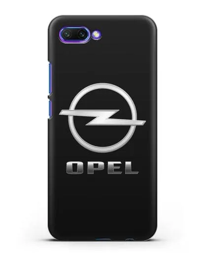Чехол с логотипом Opel силиконовый для Honor 10
