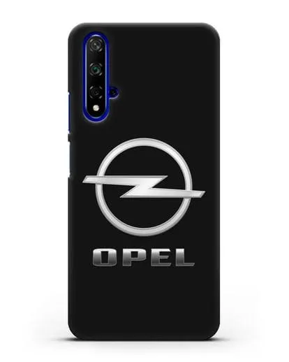 Чехол с логотипом Opel силиконовый для Honor 20