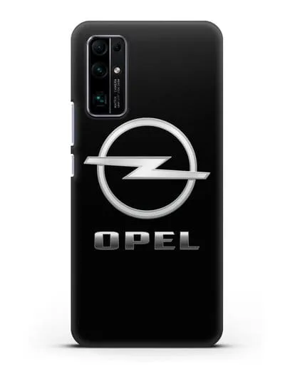 Чехол с логотипом Opel силиконовый для Honor 30 Premium