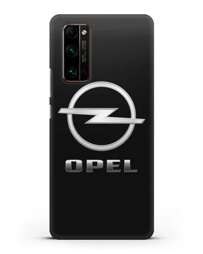 Чехол с логотипом Opel силиконовый для Honor 30 Pro