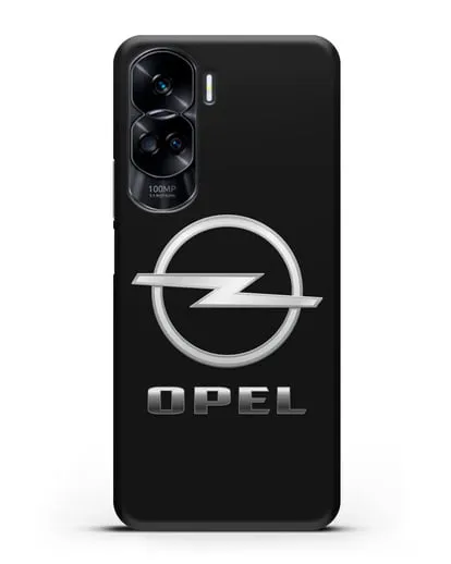 Чехол с логотипом Opel силиконовый для Honor 90 Lite