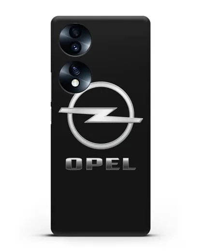 Чехол с логотипом Opel силиконовый для Honor 70