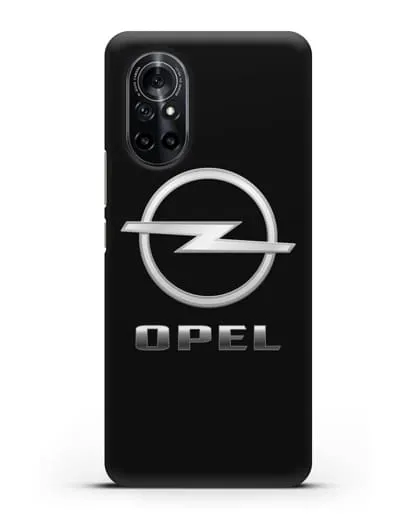 Чехол с логотипом Opel силиконовый для Huawei Nova 8