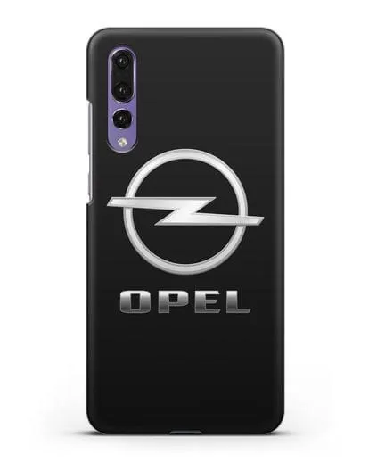 Чехол с логотипом Opel силиконовый для Huawei P20 Pro