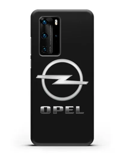 Чехол с логотипом Opel силиконовый для Huawei P40 Pro