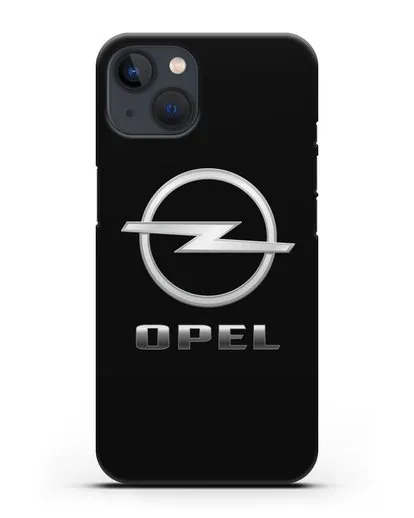 Чехол с логотипом Opel силиконовый для iPhone 13