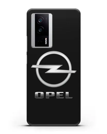 Чехол с логотипом Opel силиконовый для Xiaomi Poco F5 Pro