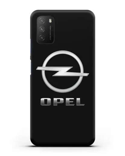 Чехол с логотипом Opel силиконовый для Xiaomi Poco M3