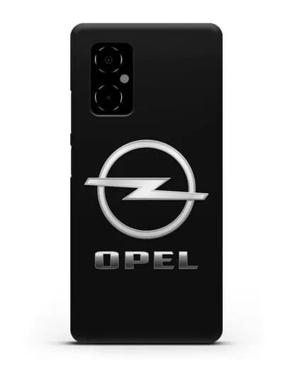 Чехол с логотипом Opel силиконовый для Xiaomi Poco M4 5G