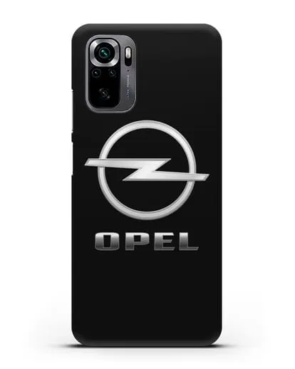 Чехол с логотипом Opel силиконовый для Xiaomi Poco M5s