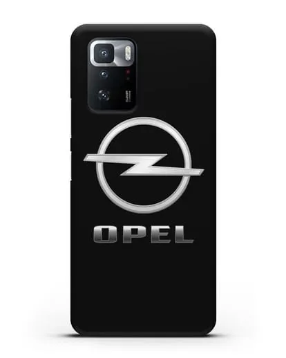 Чехол с логотипом Opel силиконовый для Xiaomi Poco X3 GT