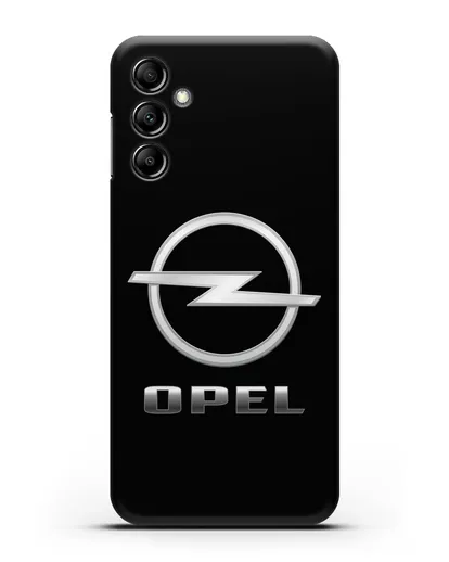 Чехол с логотипом Opel силиконовый для Samsung Galaxy A14 [SM-A145]