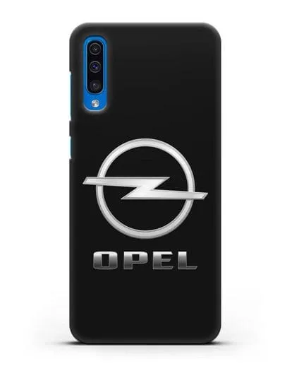 Чехол с логотипом Opel силиконовый для Samsung Galaxy A50