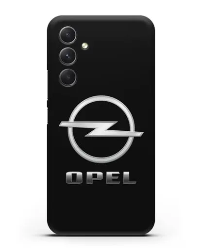 Чехол с логотипом Opel силиконовый для Samsung Galaxy A54 [SM-A536]