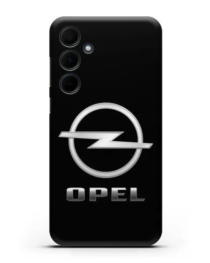 Чехол с логотипом Opel силиконовый для Samsung Galaxy A55 [SM-A556]