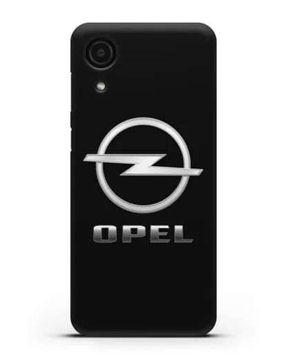 Чехол с логотипом Opel силиконовый для Samsung Galaxy A03 Core [A032F]