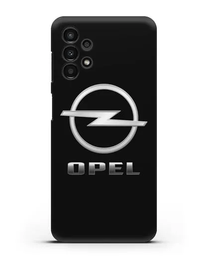 Чехол с логотипом Opel силиконовый для Samsung Galaxy A13 4G [SM-A135F]