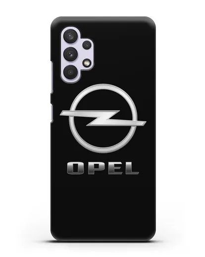 Чехол с логотипом Opel силиконовый для Samsung Galaxy A32 5G [SM-A326B]