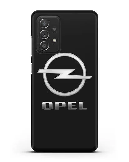 Чехол с логотипом Opel силиконовый для Samsung Galaxy A52 4G [SM-A525F]